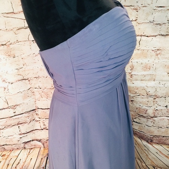 Bill levkoff Gray size 8 prime/bridesmaid gown - Picture 3 of 8